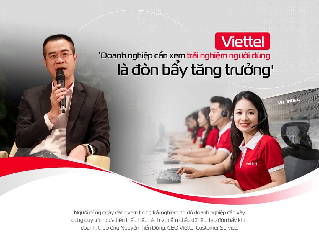 [VnExpress] Viettel: ‘Doanh nghiệp cần xem trải nghiệm người dùng là đòn bẩy tăng trưởng’