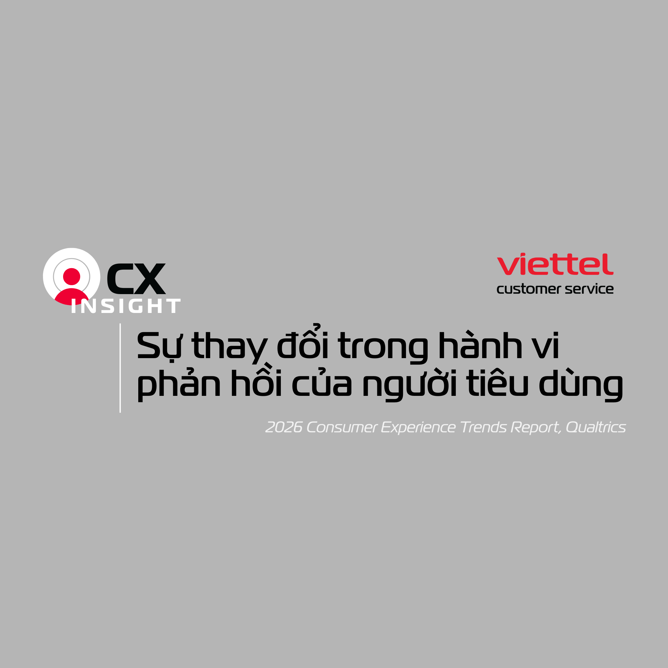 Cách thức phản hồi của người tiêu dùng về trải nghiệm tệ đã thay đổi như thế nào?
